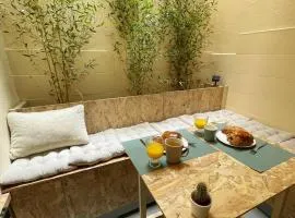 Studio "Les Cactus" avec Terrasse à 5 min à pied de la Plage