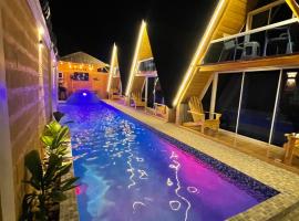 Villa completa confotable para 9 personas, hotel en Pedernales