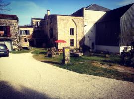 Chambres en maison d'hôtes Le Moulin d'Annepont, atostogų būstas mieste Annepont