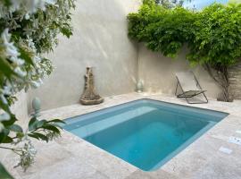 Villa avec piscine en plein cœur de ville, hotel en Montpellier