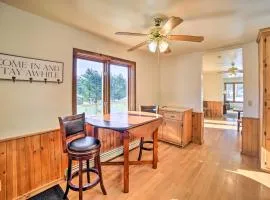 Charming Wisconsin Getaway with Nearby Lake!