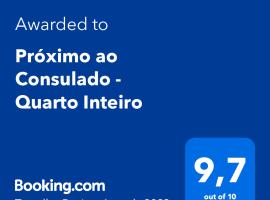 Próximo ao Consulado - Quarto Inteiro, hotel a Porto Alegre