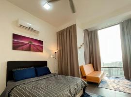 Dzīvokļu viesnīca Hearty Studio Empire Damansara/Wifi/Netflix pilsētā Petalingdžaja
