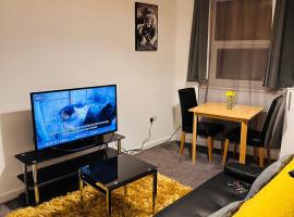 City Blessed Apartment 1 with free parking, cheap hotel in North Shields
