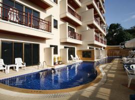 Jiraporn Hill Resort, hotel med pool i Patong Beach