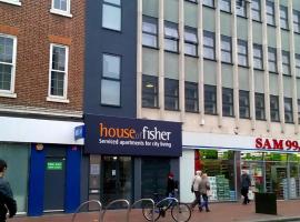 House of Fisher - City Wall House, apartemen di Reading