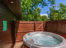 Bluebell Lodge 3 with Hot Tub, hotel in Newton Stewart