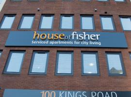 House of Fisher - 100 Kings Road, hotell i Reading