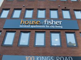 House of Fisher - 100 Kings Road, hotel in Reading
