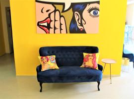 Pop Art Hotel, hotel económico en Primorsko