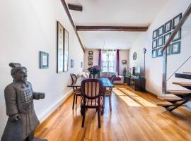 Samourai Massena Lodge -1 min from the sea, cabin in Nice