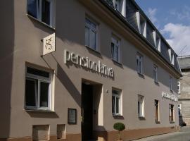 Pension Křivá, hotel Alamócban