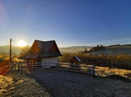 Domek na Ubocy z widokiem i sauną, chalet de montaña en Biały Dunajec