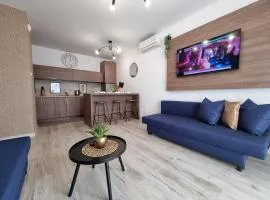 Q Apart Enter- 2 pokojowy klimatyzowany apartament przy Manufakturze z garażem Gratis, FV