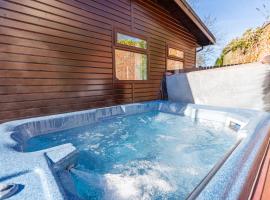 Bluebell Lodge 7 with Hot Tub, hotel with jacuzzis in Newton Stewart
