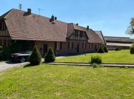 Charmantes Gästehaus Maya im Schloß und Hofgut Langenzell, hôtel avec parking à Wiesenbach