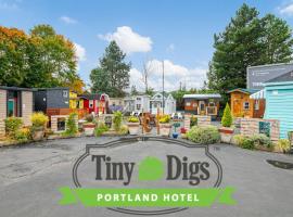 Tiny Digs - Hotel of Tiny Houses，波特蘭的飯店