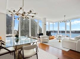 Luxurious 3bedroom condo in the heart of Manhattan, serviced apartment in New York