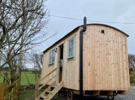 Lowgingerfield Shepherd Hut、リッチモンドのラグジュアリーテント