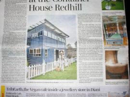 Redhill Container House & Private Spa, hytte i Nairobi