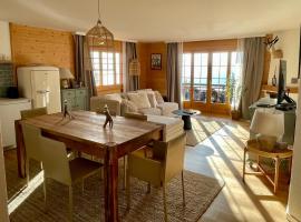 Apartment with stunning view! Ski-in, ski-out, Hotel in Villars-sur-Ollon