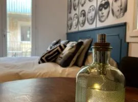 Le Bonheur -studio terrasse centre-ville -