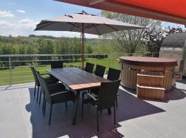 Villa Bon Temps Durbuy、デュルビュイのホテル