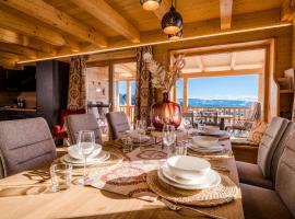 Hochleben-Chalets am Erlebnisbauernhof Steinerhof, hotel v destinaci Liebenfels