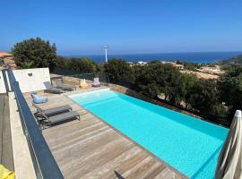 Modern holiday home in Monticello with private pool, hotel v destinaci Monticello