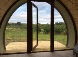 Orchard Luxe Glamping Pod, hotel in Dungannon
