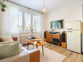 Stylish retro apartment