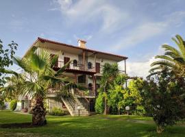 Villa Beta - 5min walk to beach, BBQ, Parking, hotel v destinaci Pefkochori