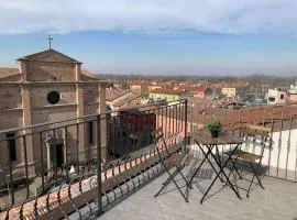 [Mansarda con vista] in centro a Piacenza