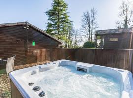Birch Lodge 19 with Hot Tub, hotel in Newton Stewart
