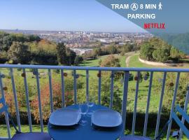 Le panoramique - Parking, Tram A, Netflix, apartemen di Cenon