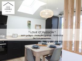 LOUE ET PASSION - DOMAINE LOUE PAISIBLE - Calme - Terrasse - Parking, cheap hotel in Chouzelot