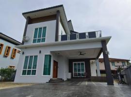 LUXURY Modern House Kubang Kerian UNIFI 4 Bedrooms, ξενοδοχείο με τζακούζι σε Kota Bharu