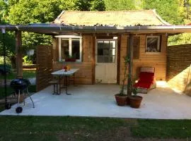 Chalet de 2 chambres avec jardin clos et wifi a Sanguinet a 1 km de la plage