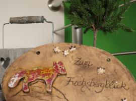 Fuchsbergblick, self-catering accommodation in Burgliebenau