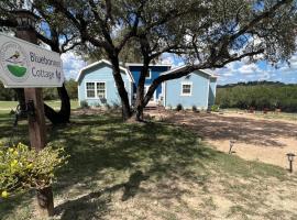 Hill Country Highland's Bluebonnet Cottage, viešbutis mieste Marbl Folsas