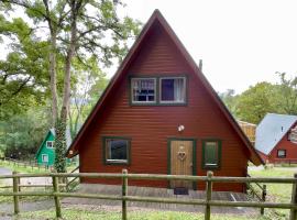 Primrose Holiday Retreat in Devon, cabaña o casa de campo en Chudleigh