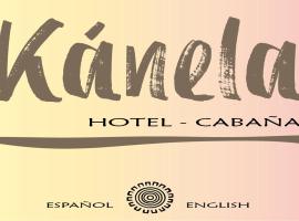 Viesnīca Kánela Hotel - Cabañas pilsētā Pedernalesa