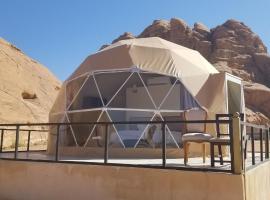 Tower Rum Camb, glamping site in Wadi Rum