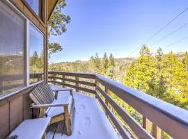 Cabin with Mtn Views and Deck, 5 Min To Arrowbear Lake!