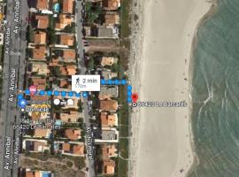 Studio Le Barcarès Plage 4 personnes, hotel sa Le Barcarès