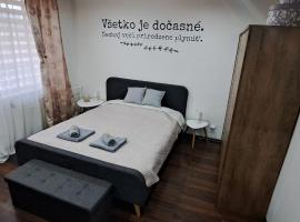 Apartmán Zemplín, holiday rental in Michalovce