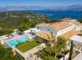 Villa Rastoni by Rastonivillas - Sunny Family Villa in the best part of Corfu!, viešbutis mieste Víngla