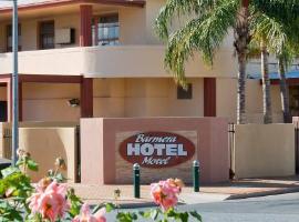 Barmera Hotel Motel, hotell med pool i Barmera