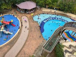 멜라카에 위치한 리조트 Taman Air Lagoon Resort at A921, unlimited waterpark access, Melaka