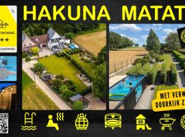 Vakantiewoning Hakuna Matata, hotel v destinaci Geraardsbergen